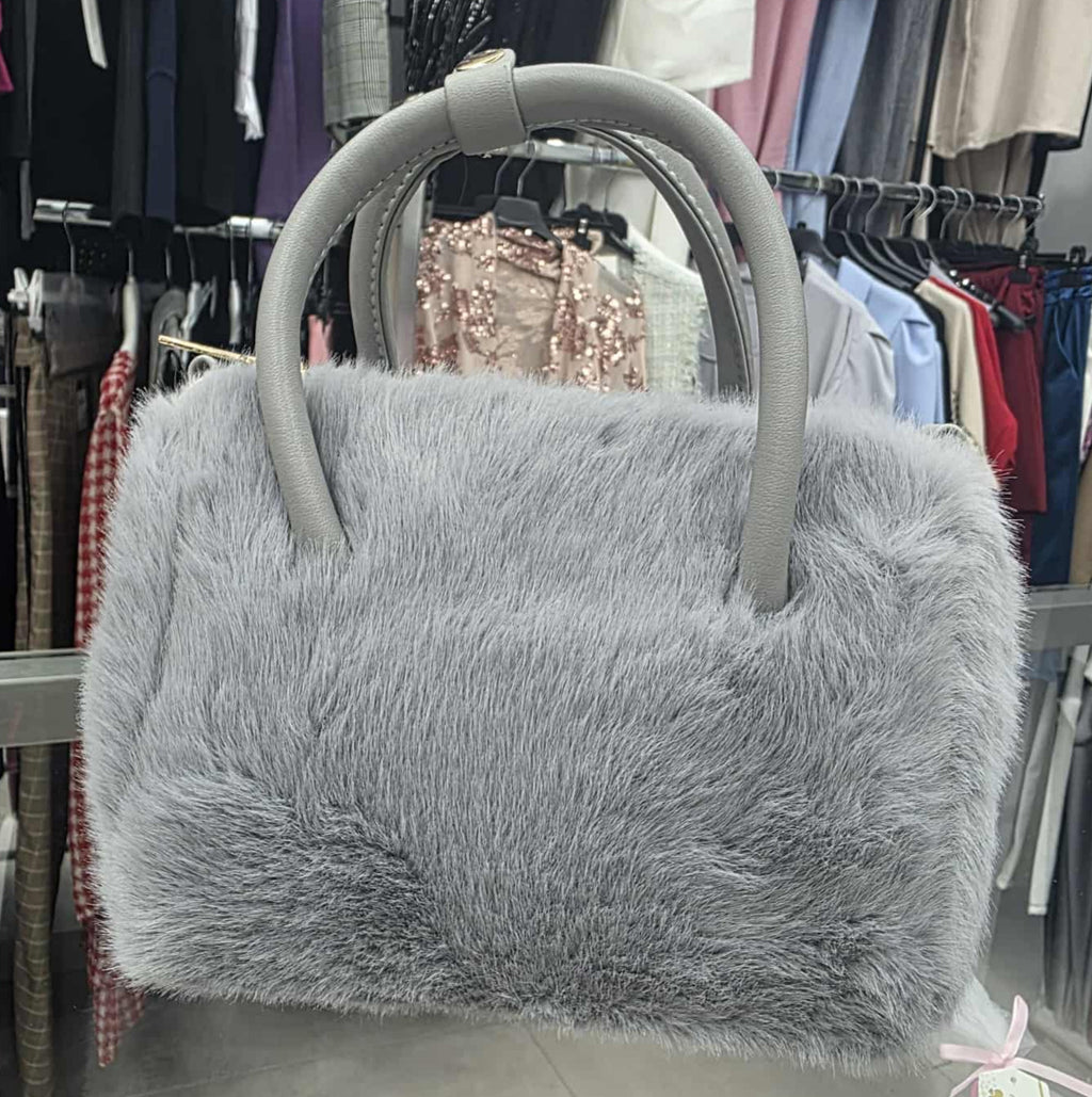 Borsa bauletto in peluche