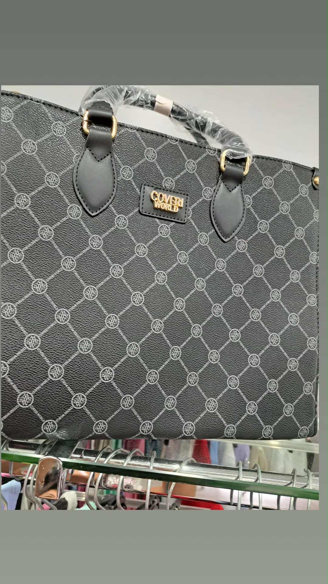 Borsa grande rombi coveri