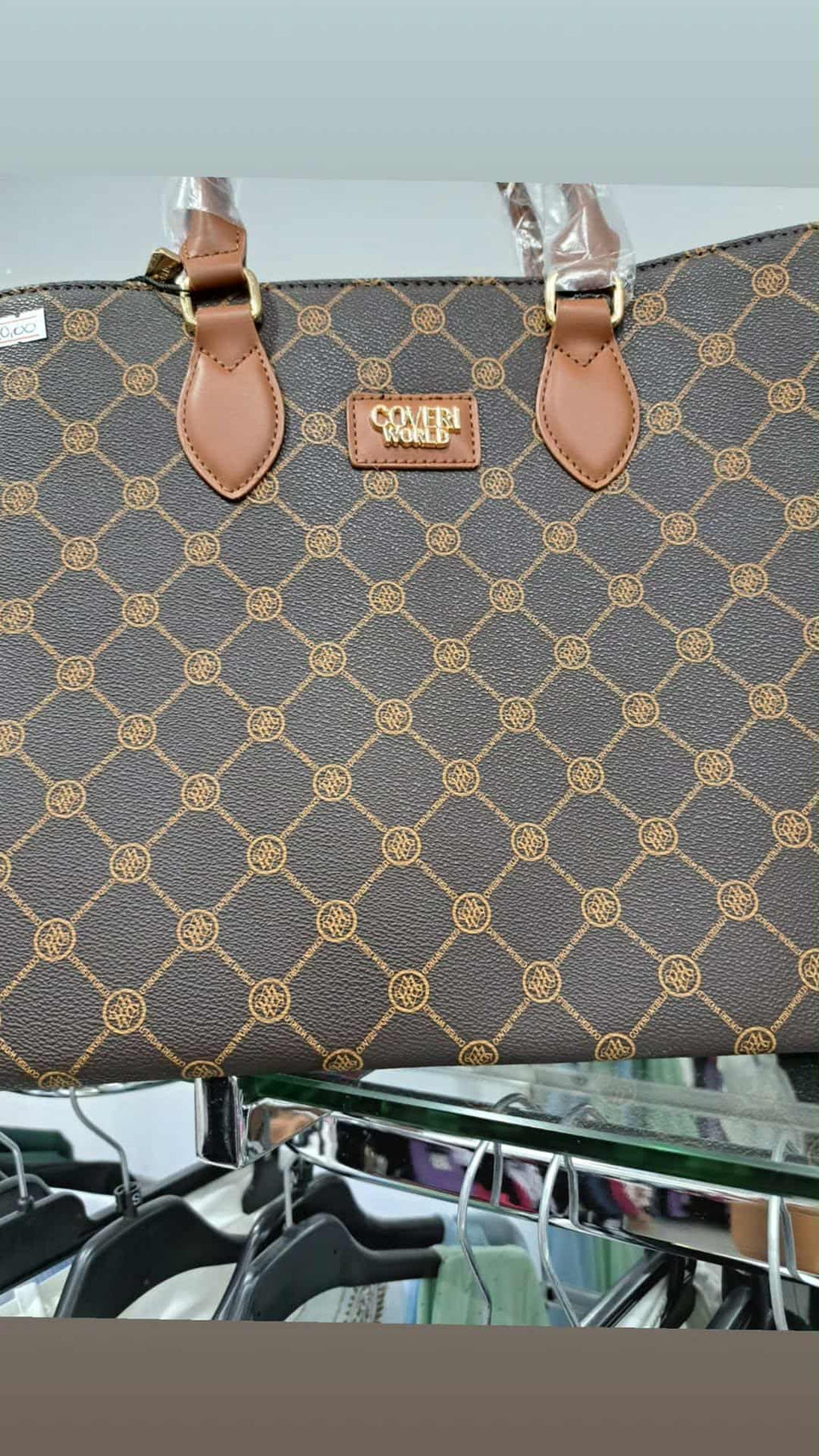 Borsa grande rombi coveri