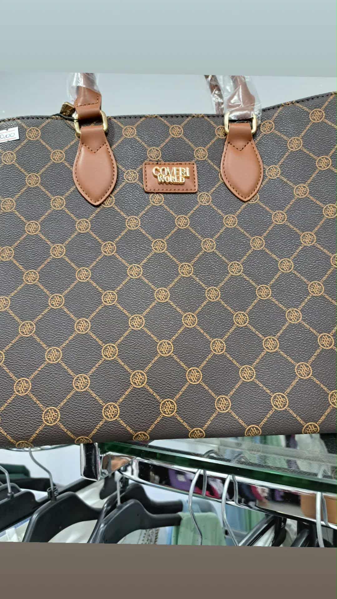 Borsa grande rombi coveri