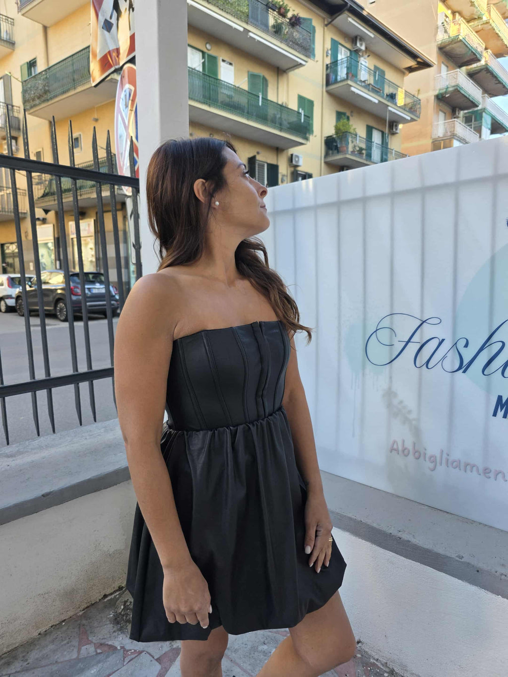 gonna palloncino ecopelle