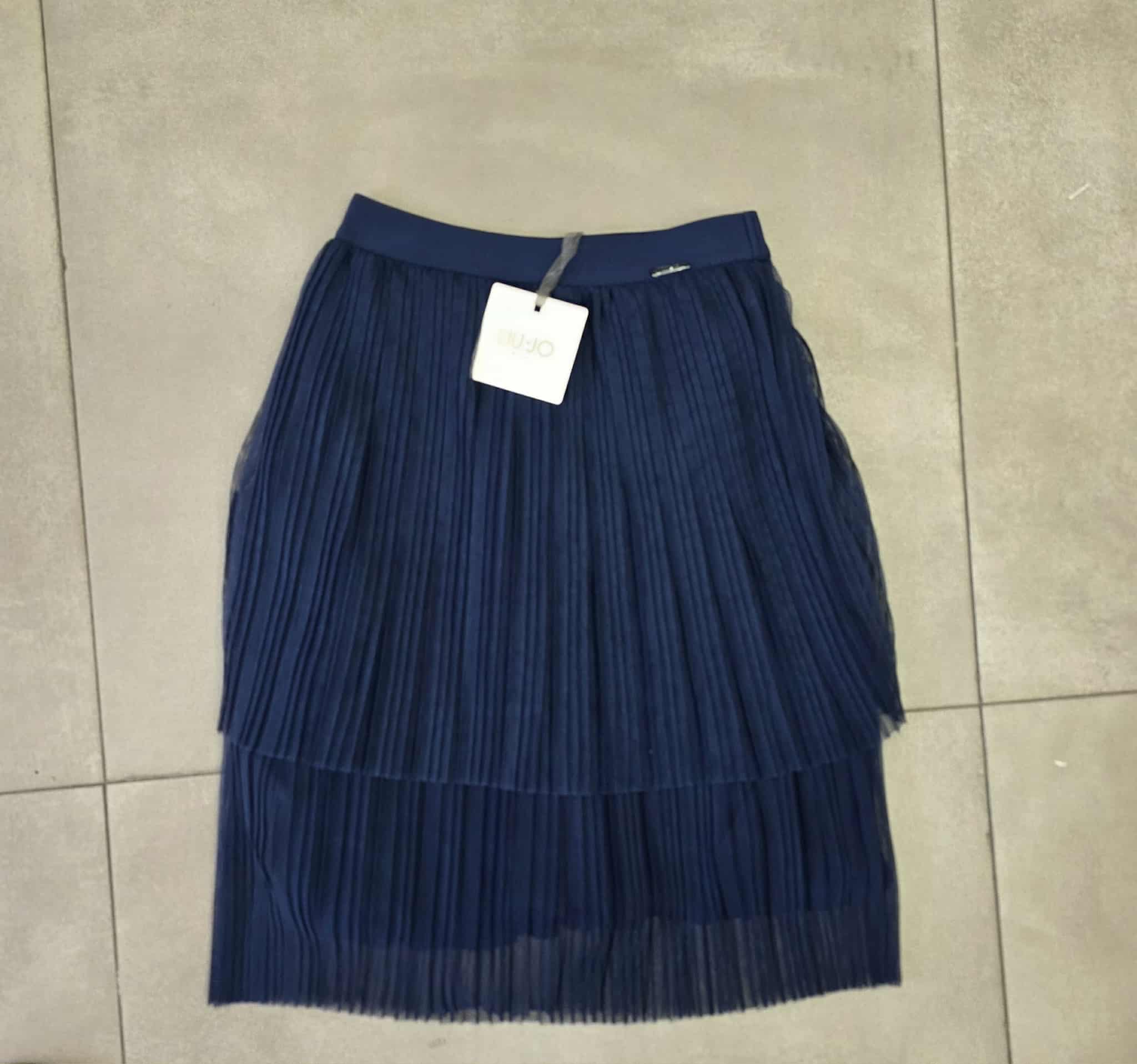 Gonna plissettata tre quarti luijo