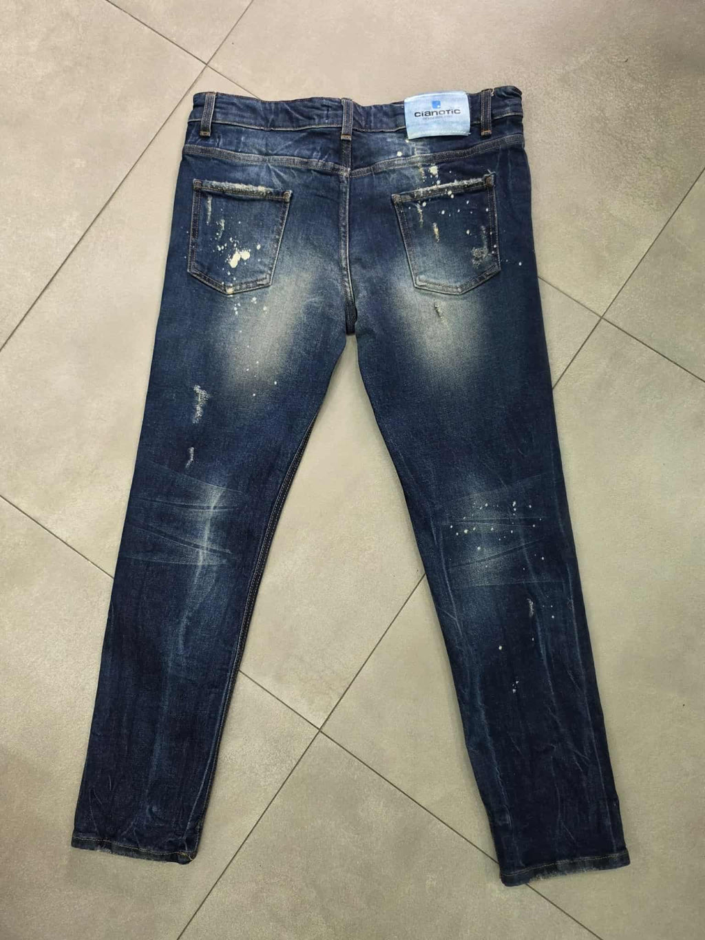 Jeans cianotic sfumato beige