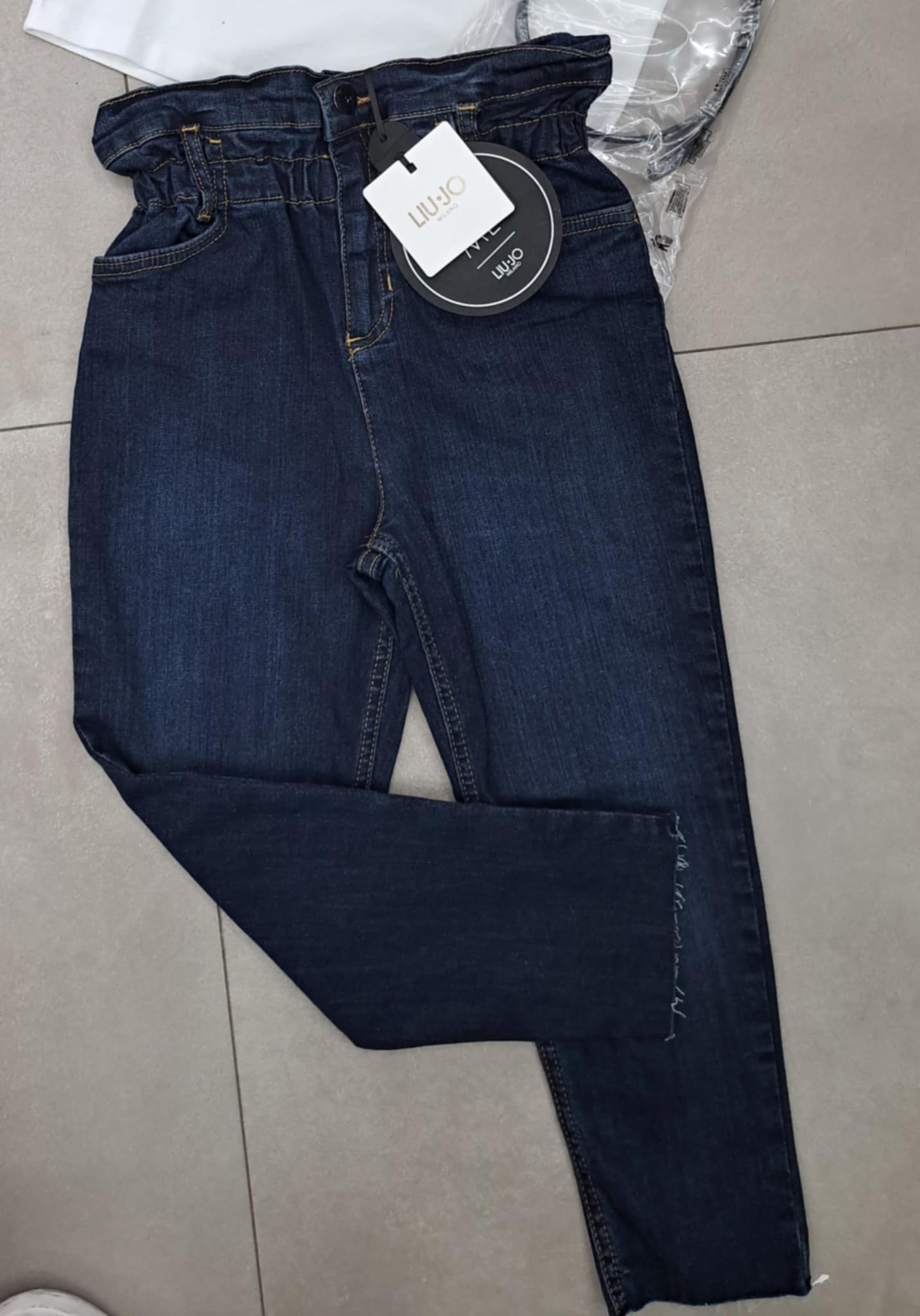 Jeans caramella luijo con cintura originale