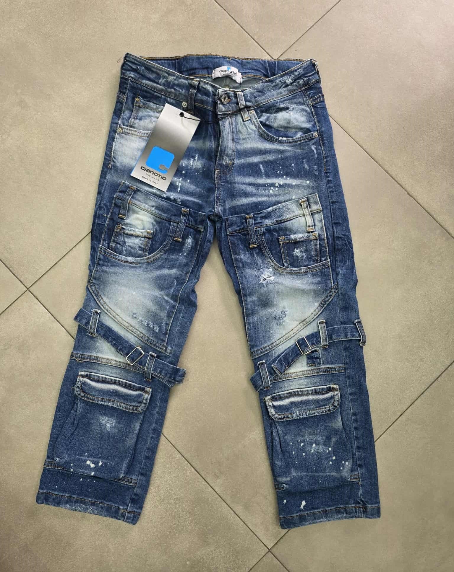 Jeans cianotic cargo