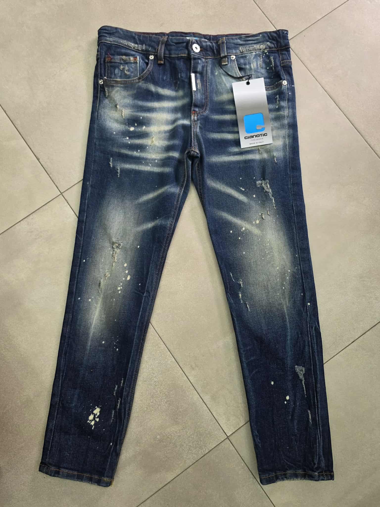 Jeans cianotic sfumato beige