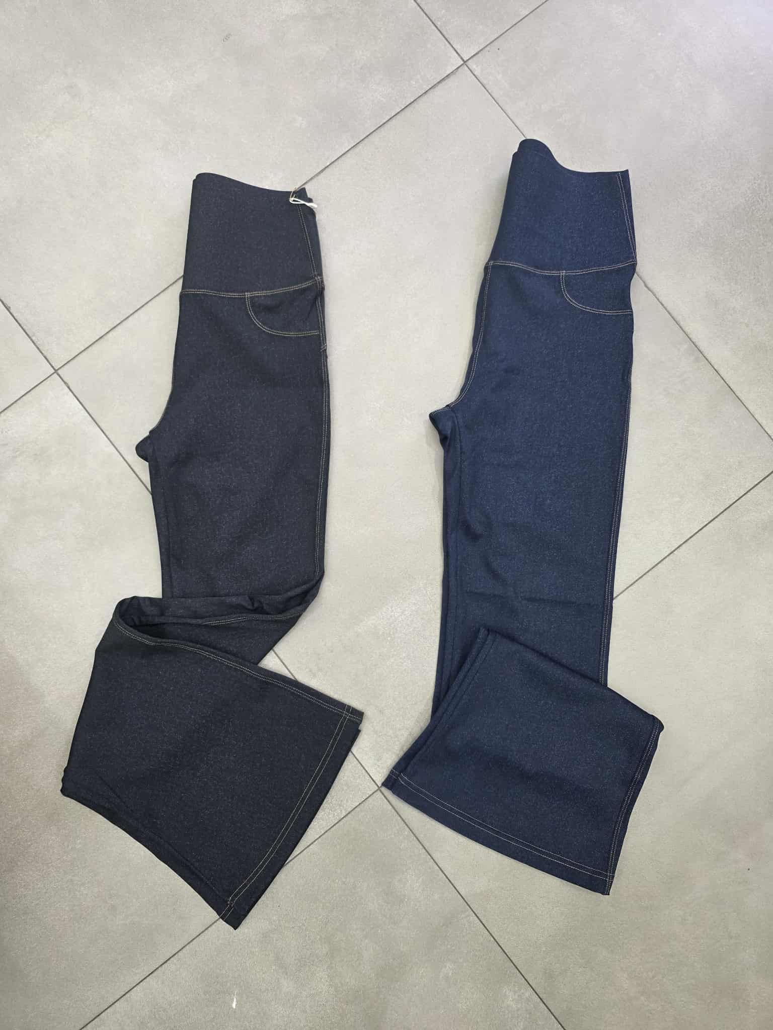 Leggings modellante a zampa