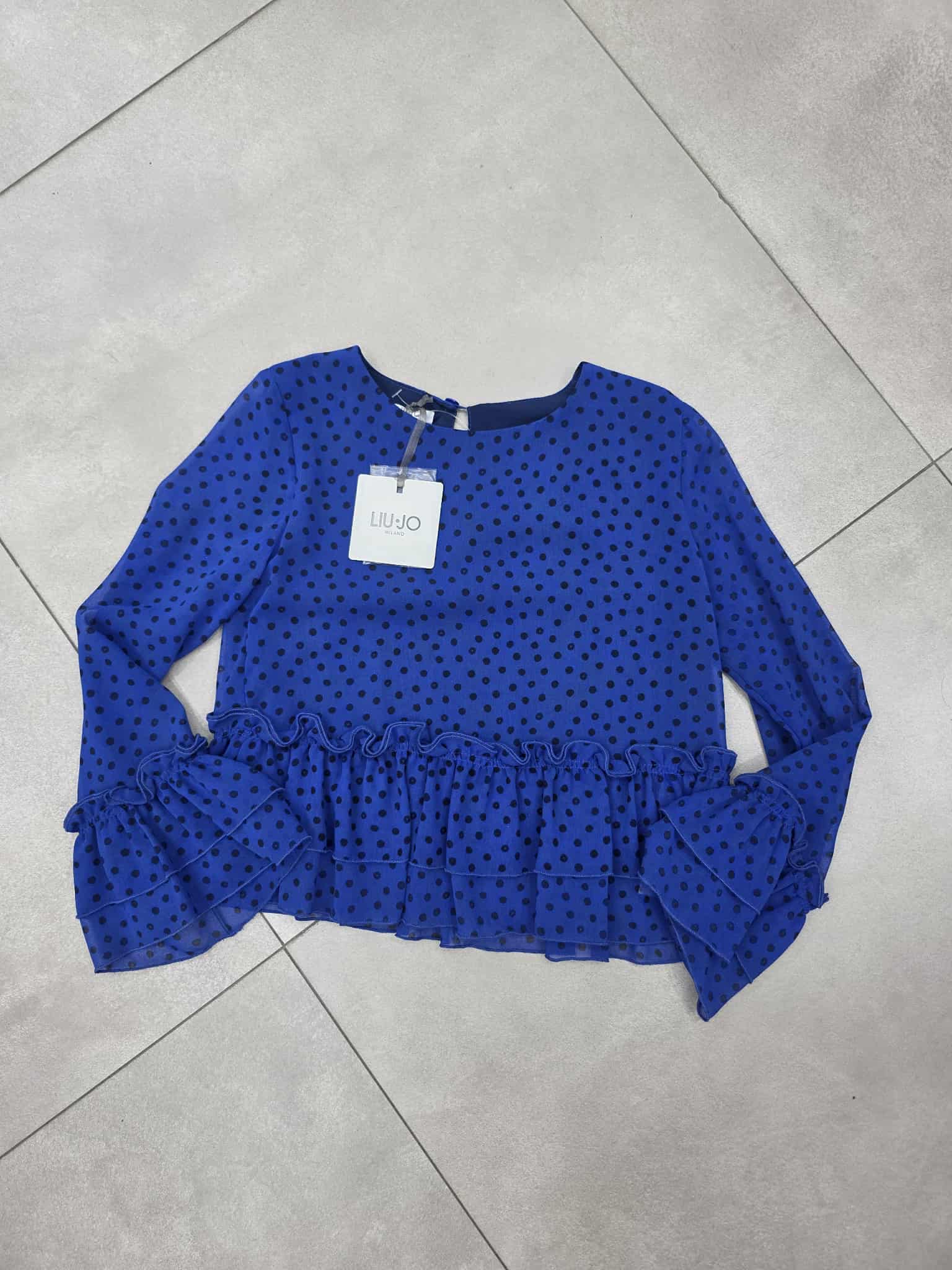 Camicetta velata luijo leopardata