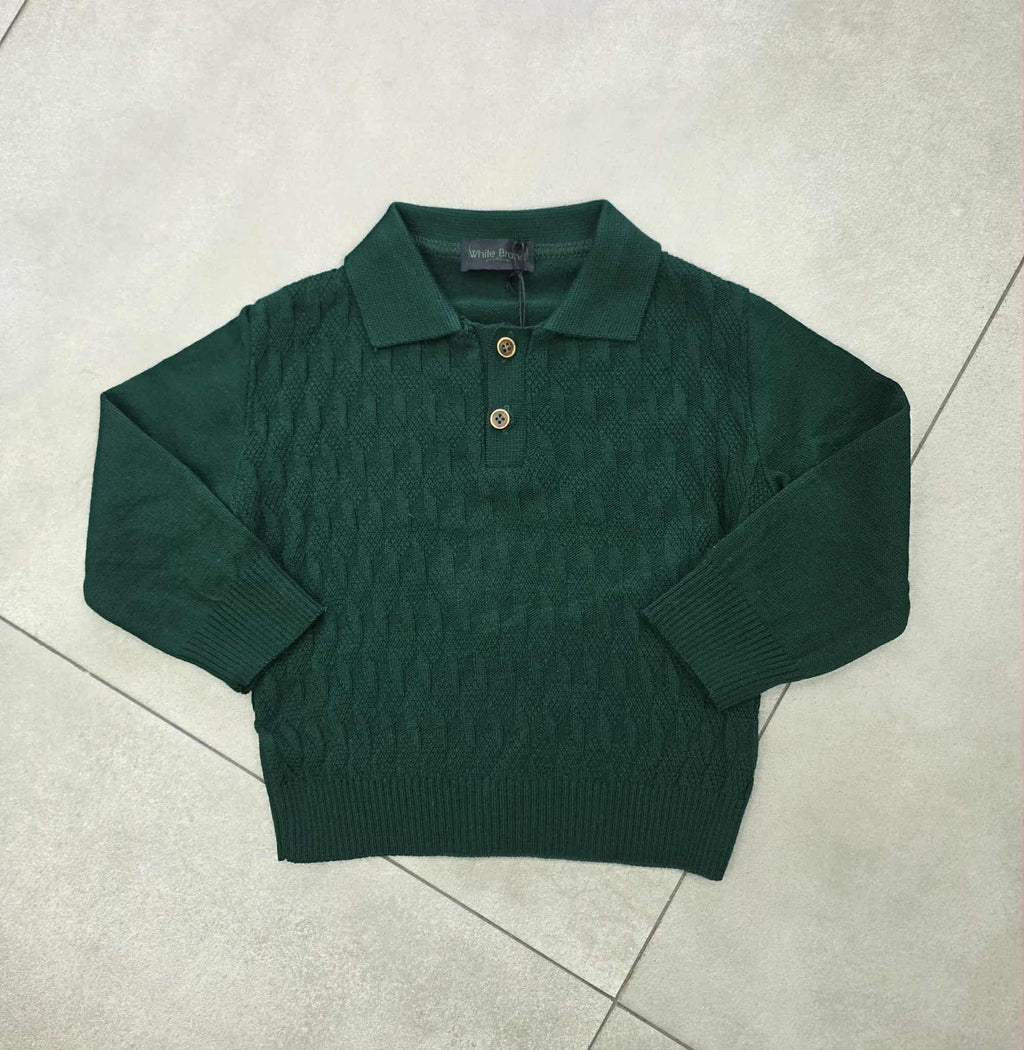 Maglioncino filo con bottoncini