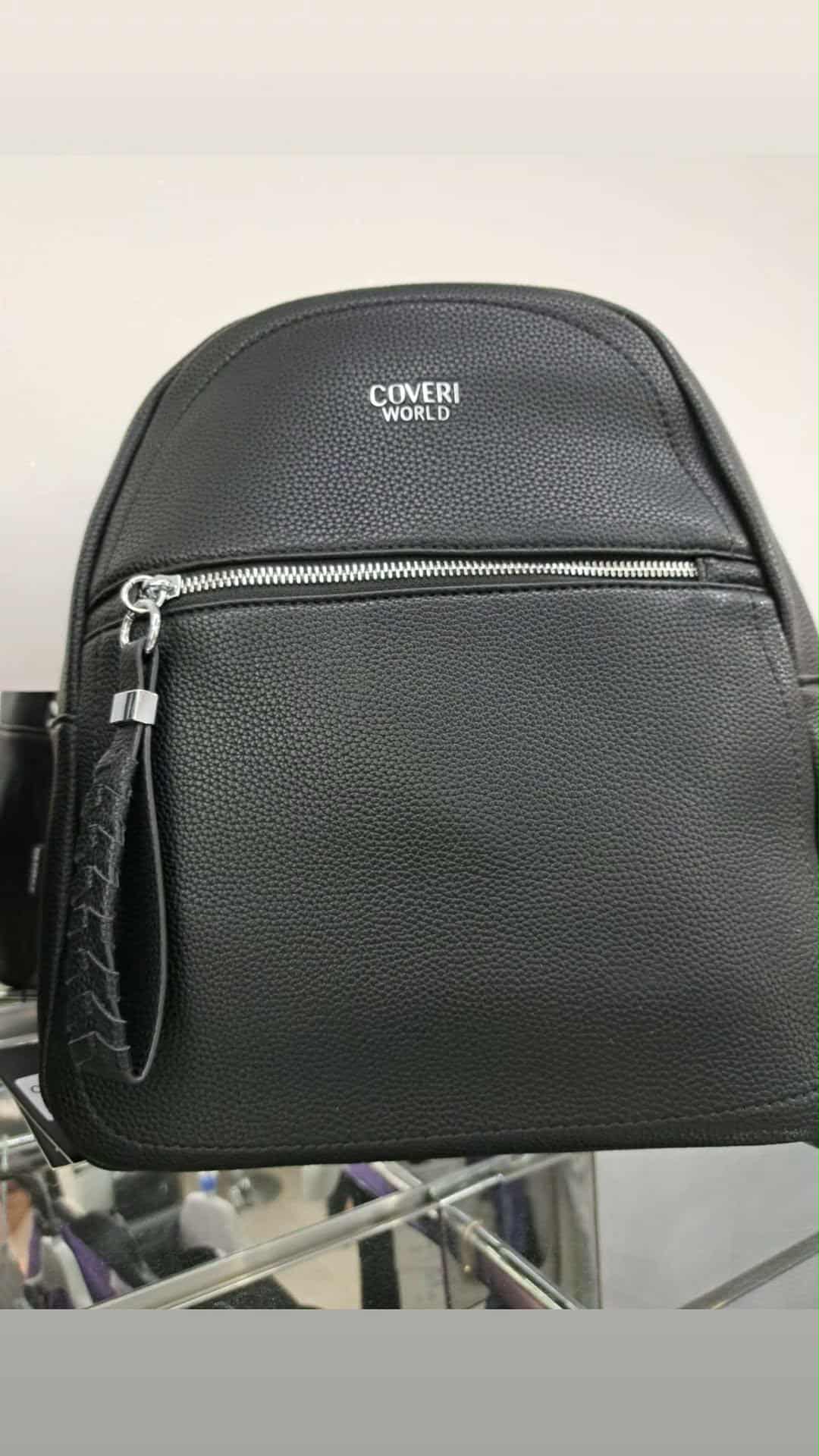 Zaino ovale con apertura sopra coveri