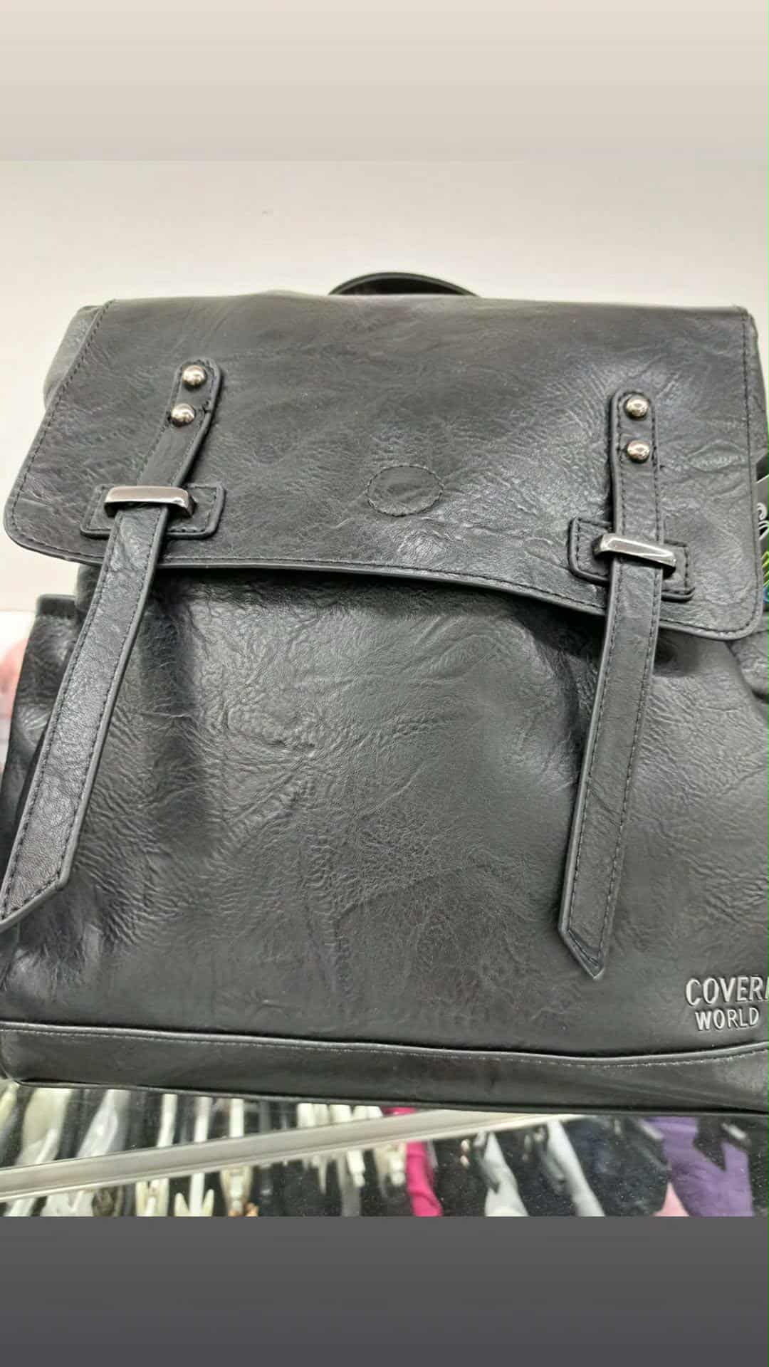 Zaino quadrato ecopelle coveri